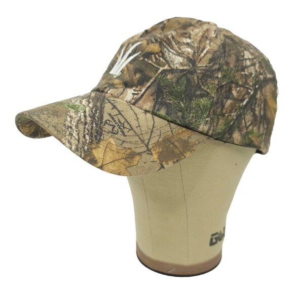 Realtree Xtra Camo Strapback Cap Trucker Baseball Hunter Hat Port Authority - Picture 2 of 14